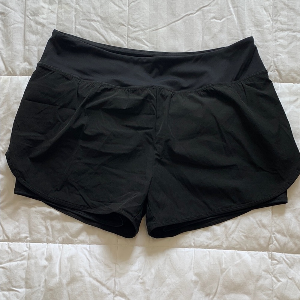 Moteepi Black Athletic Shorts